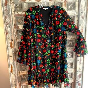 Calvin Klein Flowy Floral Dress
